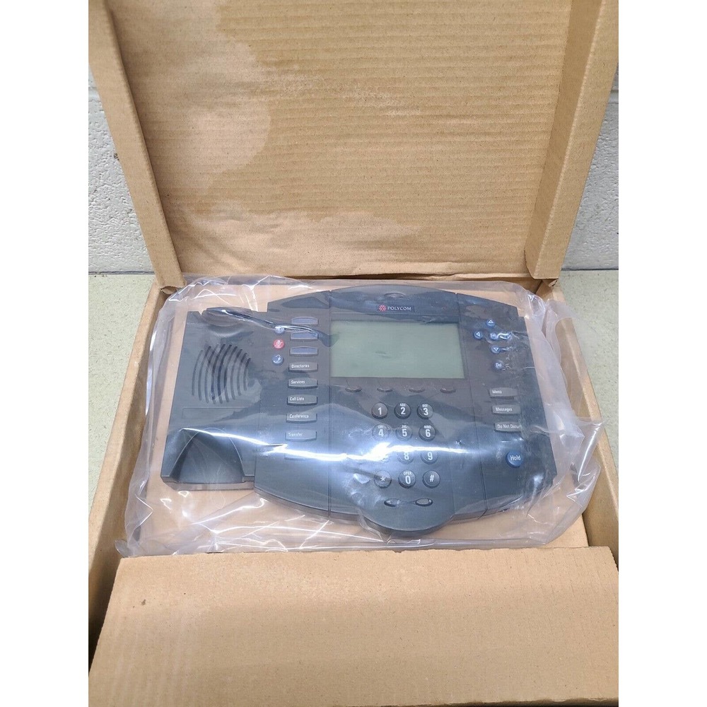 POLYCOM Soundpoint IP 501 Office Phone - New In Box NIB